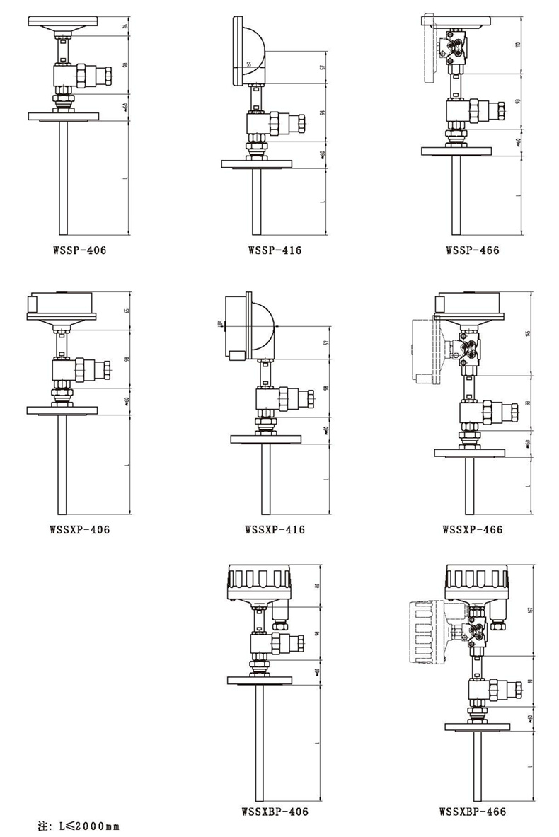 WSSX工業雙金屬溫度計(一體化型法蘭式)_雙金屬溫度計_第3張_重慶西珠儀表科技有限公司 WSSX工業雙金屬溫度計(一體化型法蘭式)_http://m.xpnqm.cn_雙金屬溫度計_第3張